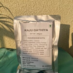 Kaju Gathiya – Delicious Ready-to-Eat Gujarati Sabji in 10 Mins