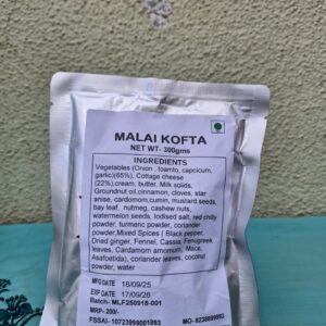 Malai Kofta – Ready to Eat in 10 Mins