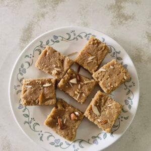 Vacuum packed sukhdi sweet